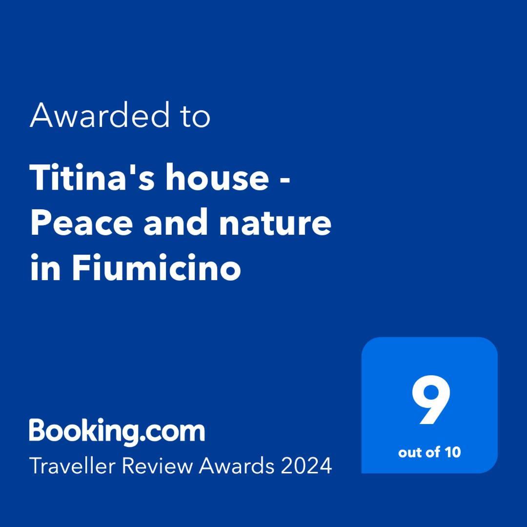 Fco Airport Titina'S House Apartment Fiumicino Bagian luar foto